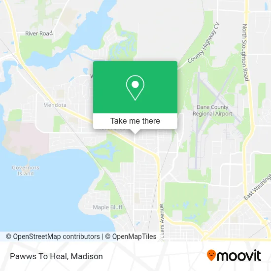 Pawws To Heal map