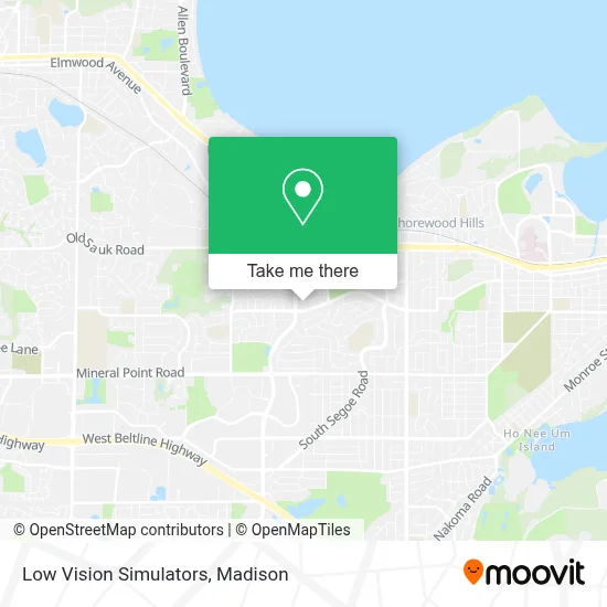 Low Vision Simulators map