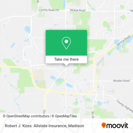 Robert J. Koss: Allstate Insurance map