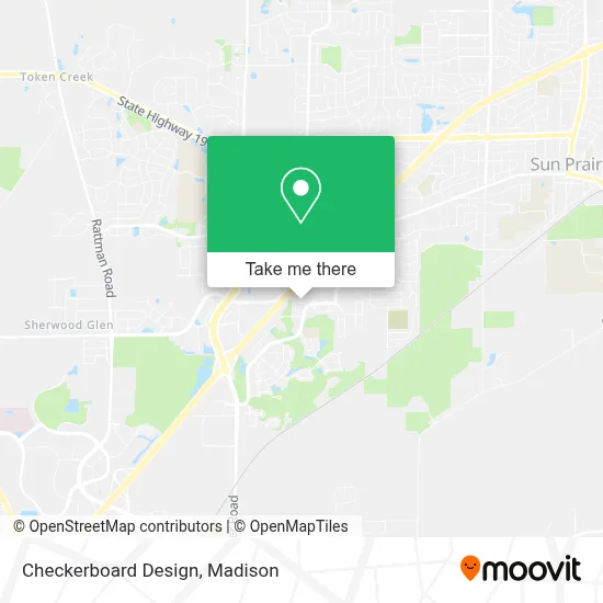 Checkerboard Design map