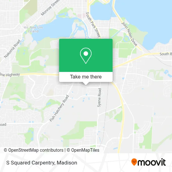 S Squared Carpentry map