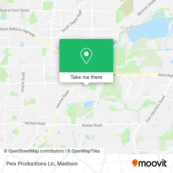 Peix Productions Llc map
