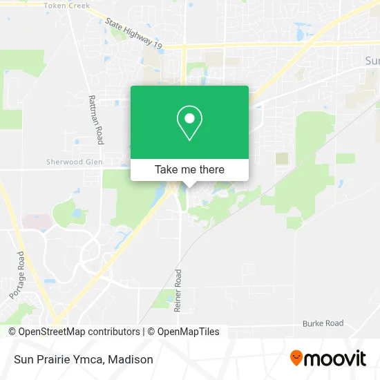 Sun Prairie Ymca map