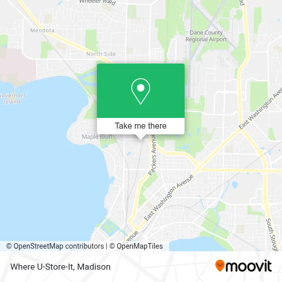 Where U-Store-It map