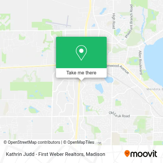 Kathrin Judd - First Weber Realtors map