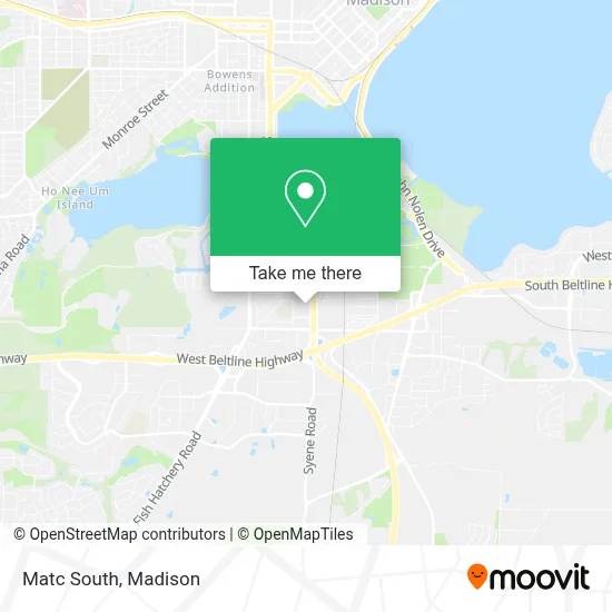Matc South map