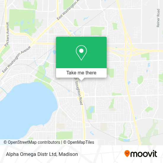 Alpha Omega Distr Ltd map