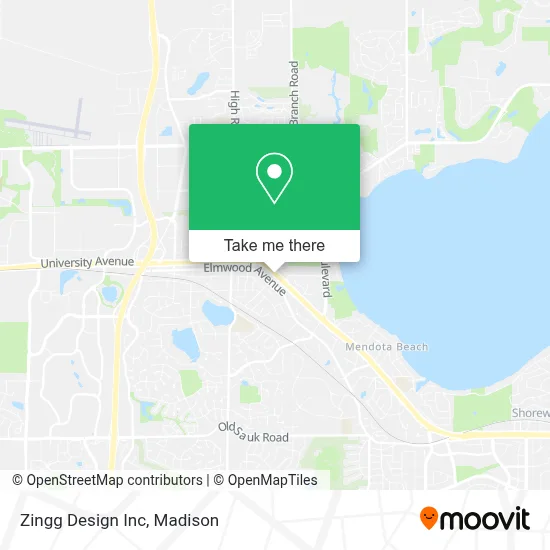 Zingg Design Inc map