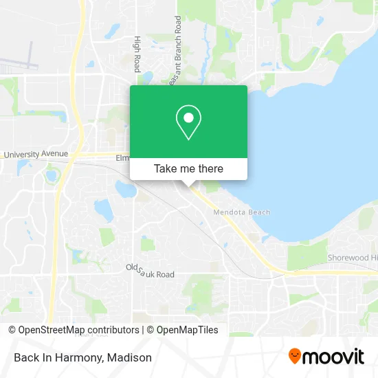 Back In Harmony map