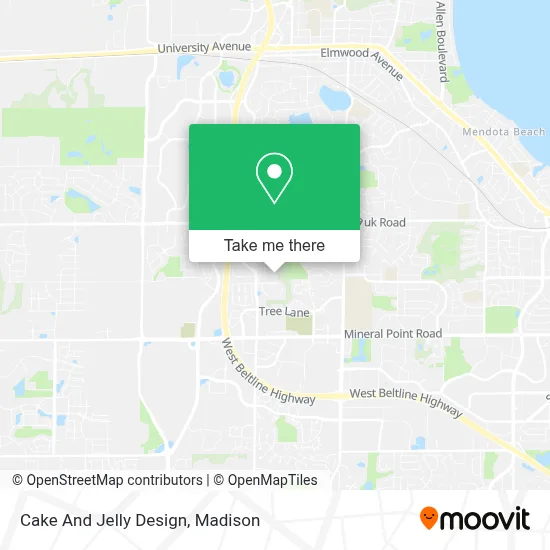 Cake And Jelly Design map