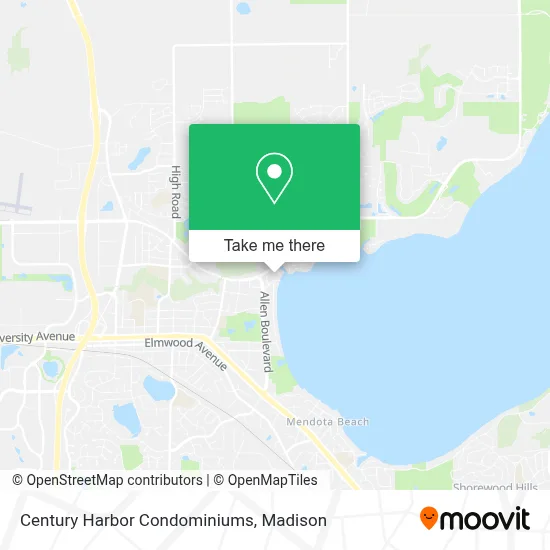 Century Harbor Condominiums map