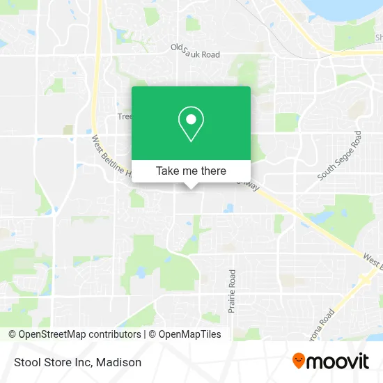 Stool Store Inc map