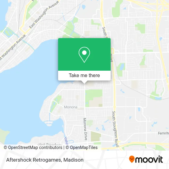 Aftershock Retrogames map