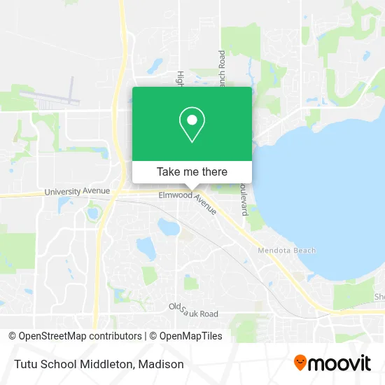Tutu School Middleton map