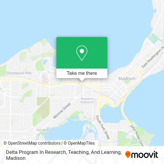 Delta Program In Research, Teaching, And Learning map