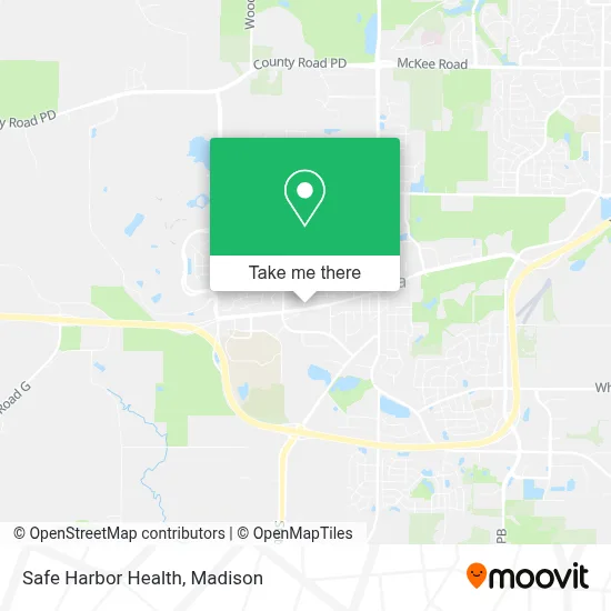 Safe Harbor Health map