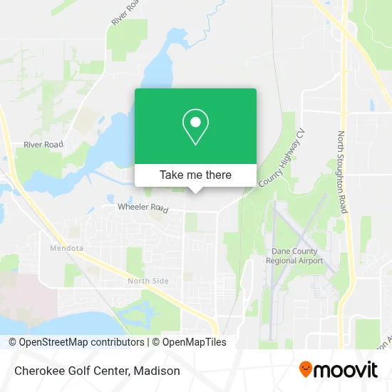 Cherokee Golf Center map