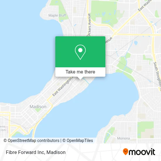 Fibre Forward Inc map
