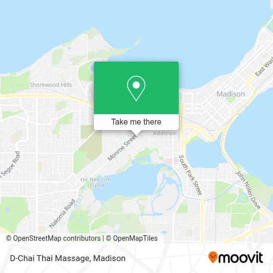 D-Chai Thai Massage map