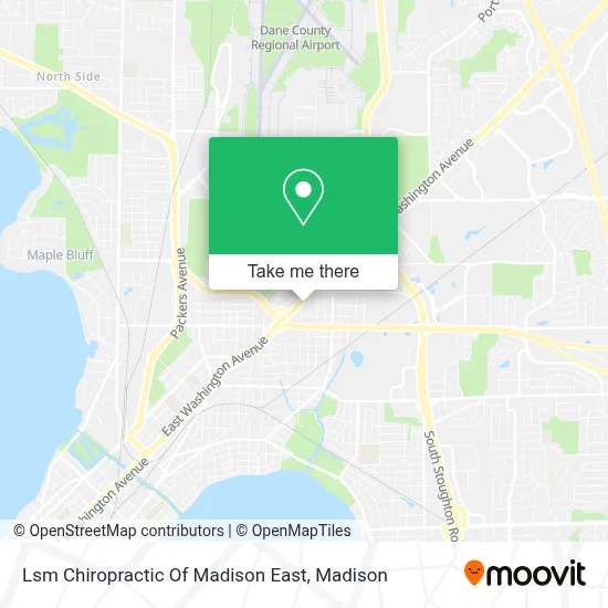 Lsm Chiropractic Of Madison East map