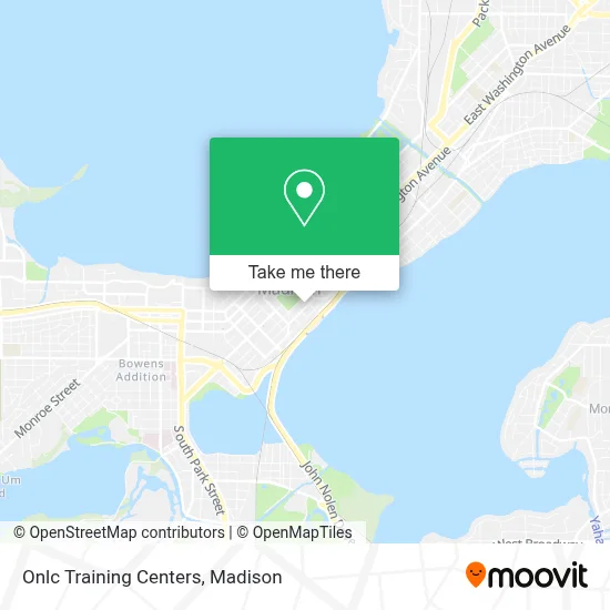 Onlc Training Centers map