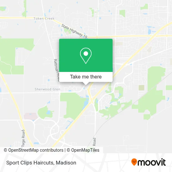 Sport Clips Haircuts map