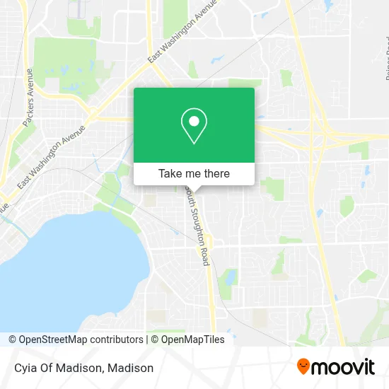 Cyia Of Madison map