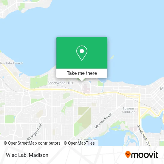 Wisc Lab map