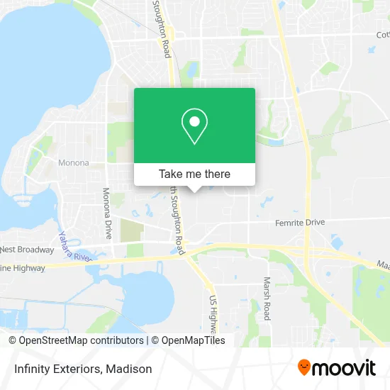 Infinity Exteriors map