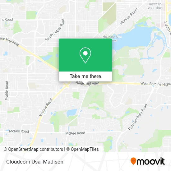 Cloudcom Usa map
