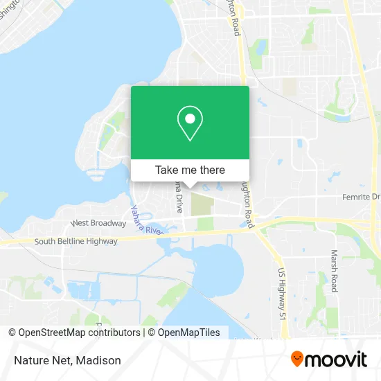 Nature Net map