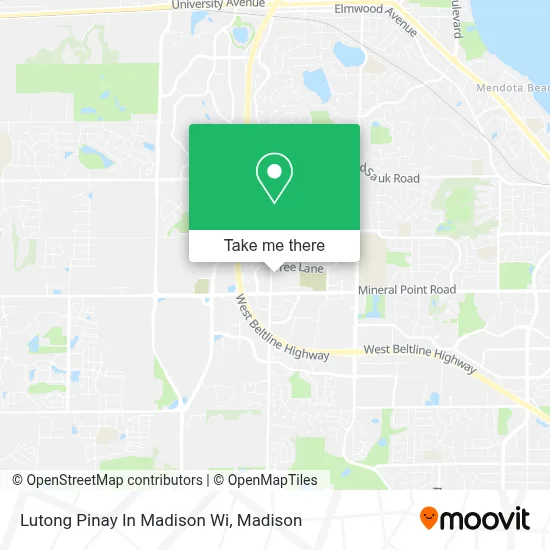 Lutong Pinay In Madison Wi map