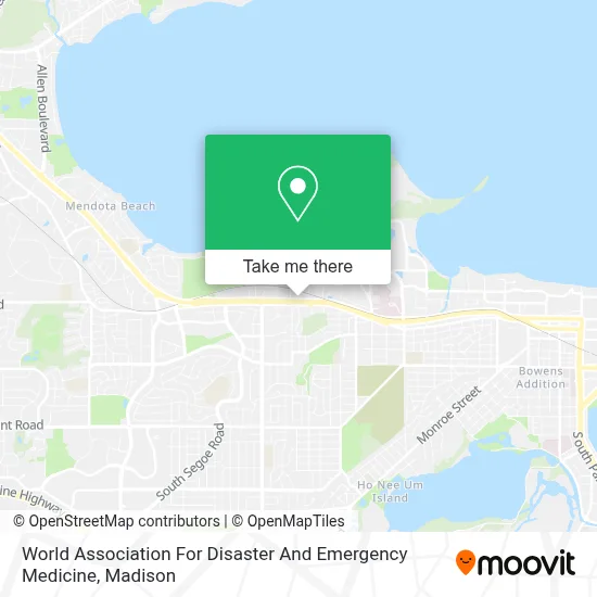 World Association For Disaster And Emergency Medicine map