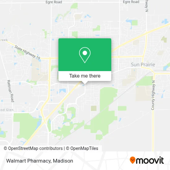 Walmart Pharmacy map
