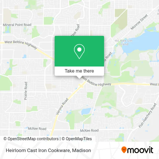Heirloom Cast Iron Cookware map