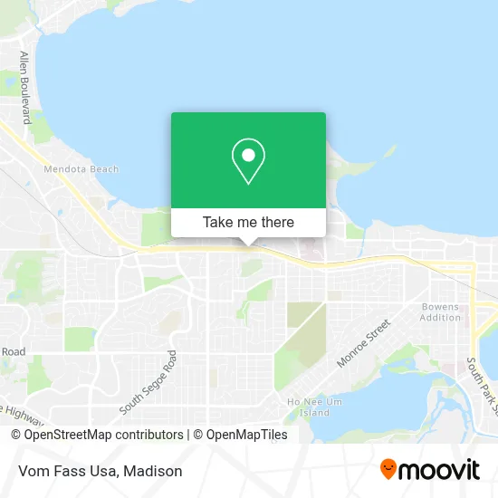 Vom Fass Usa map