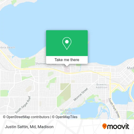 Justin Sattin, Md map