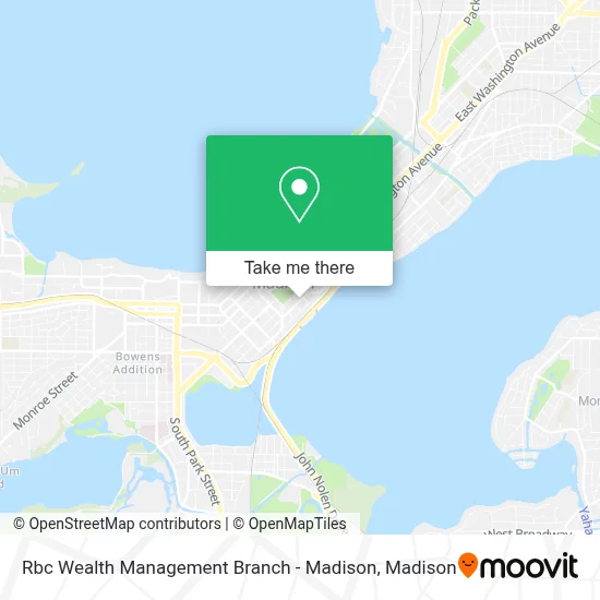 Rbc Wealth Management Branch - Madison map