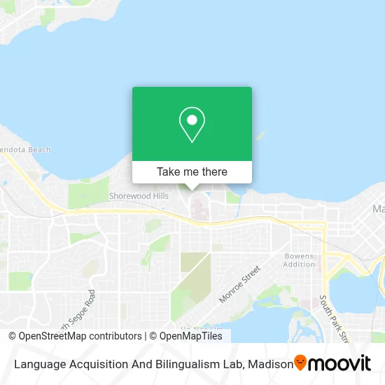 Language Acquisition And Bilingualism Lab map