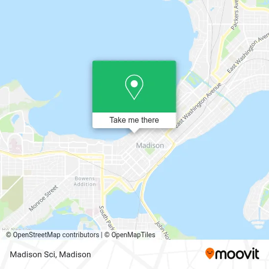 Madison Sci map