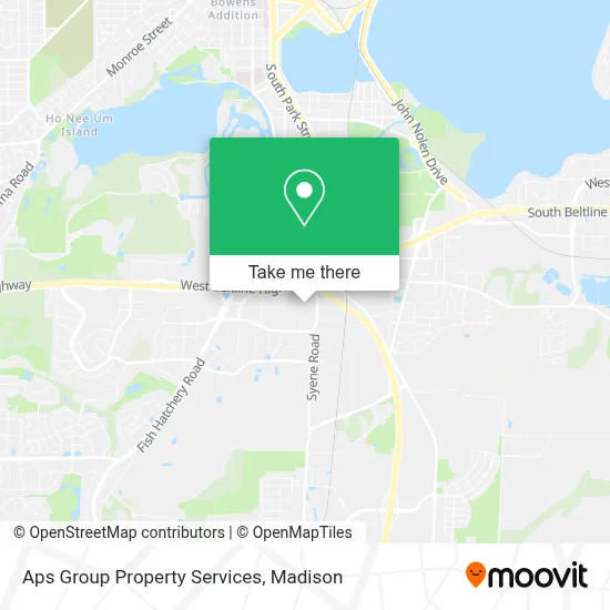 Aps Group Property Services map