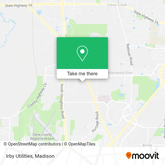 Irby Utilities map