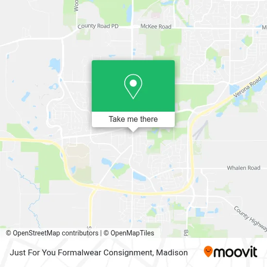 Just For You Formalwear Consignment map
