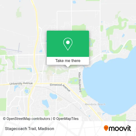 Stagecoach Trail map