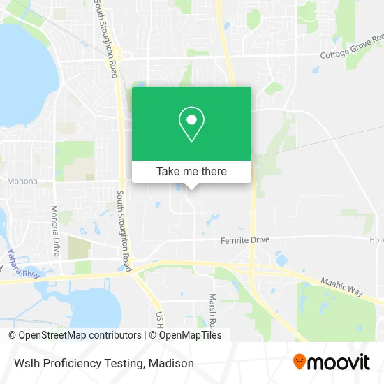 Wslh Proficiency Testing map