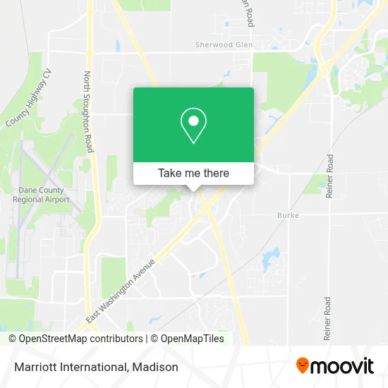 Marriott International map