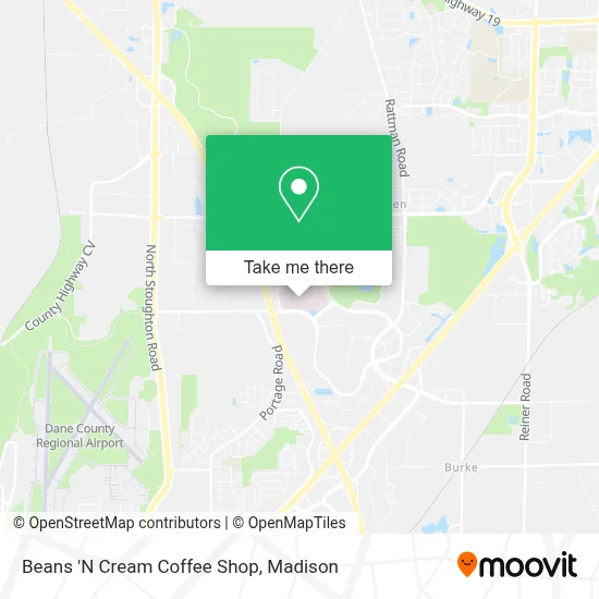 Beans 'N Cream Coffee Shop map