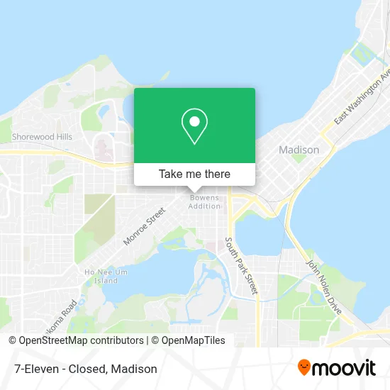 7-Eleven - Closed map