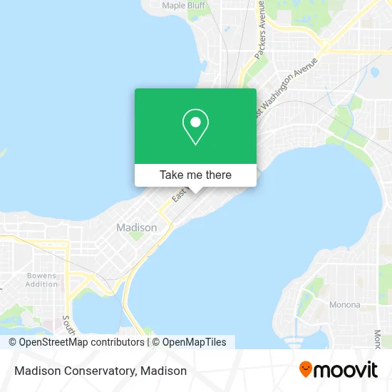 Madison Conservatory map