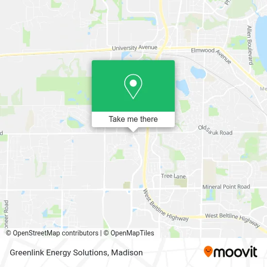 Greenlink Energy Solutions map